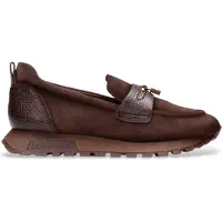 Hispanitas per donna. HI265166 Scarpe basse in pelle Oregon marrone (41), Basso, Nessuno, Casual