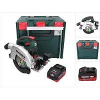 Metabo Sega circolare a batteria KS 18 LTX 66 BL 18 V 165 mm + 1x batteria da 5,5 Ah + metaBOX - senza caricabatterie
