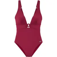 LASCANA Costume intero rosso vino
