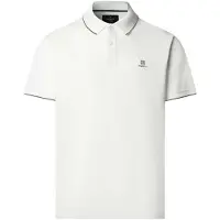 Hackett per uomo. HM5600235 Polo H Tipped bianca (XXL), Bianco, Casual, Cotone, Manica corta