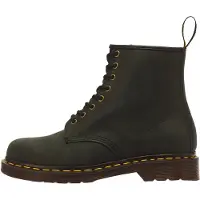 Dr. Martens unisex. 11822300 Stivaletti in Pelle 1460 Dms verde (44), Basso, Stringhe, Casual