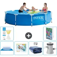 Intex Piscina fuori terra a struttura - 305x76 cm - 5 pezzi - Modello S171