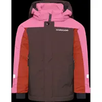 Didriksons Kid's Neptun Jacket Giacca invernale Bambini (140, marrone)