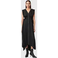 AllSaints Amala Dress Black Taglia: 6 | Maxi abiti Outlet | Donna | Nero