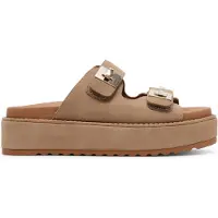 Steve madden Bigschmona Sandals Taupe Suede Taglia: 36 | Infradito Outlet | Donna | Nero