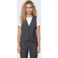 And Other Stories & Other Stories Es Alissa Waistcoat Grey Taglia: 40 | Gilet Outlet | Donna | Grigio