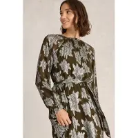 White Stuff Phoebe Jacquard Maxi Dress Green Multi Taglia: 8 REGULAR | Maxi abiti Outlet | Donna | Verde