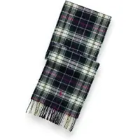 Ralph Lauren per uomo. 449959354019 Sciarpa di lana con frange e quadri blu marino (OSFA), Casual, Multicolore, Classico, Navy