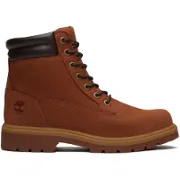 Timberland 6 Inch Lace Up Waterproof Boot Rust Nubuck Taglia: 46 | Stivali Outlet | Uomo | Marrone