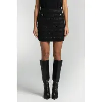 Guess Marciano By Amelia A Shape Skirt Sweater Jet Black Taglia: S | Minigonne Outlet | Donna | Nero