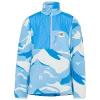 Kari Traa Women's Rothe Half Zip Pullover in pile Donna (L, blu)