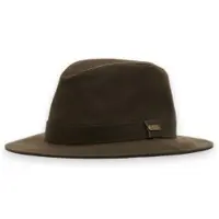Barbour per donna. LHA0401 Cappello Bushman cerato vintage verde oliva (S), Casual, Cotone