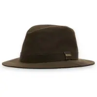 Barbour per donna. LHA0401 Cappello Bushman cerato vintage verde oliva (M), Casual, Cotone