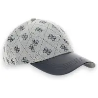 GUESS per uomo. M6GZ09W2058 Cappello 4G Jacquard blu (OSFA), Casual, Cotone