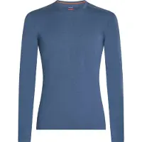 Icebreaker 260 Tech L/S Crewe Intimo lana merinos Uomo (XL, blu)