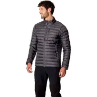 Rab Microlight Jacket Giacca in piumino Uomo (XL, grigio)