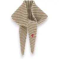 Bellerose per donna. BW262016 K1791S Foulard Dusol a righe beige (OSFA), Casual, Lana