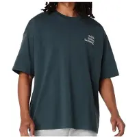 Asics Runner Message Graphic Relaxed Tee Maglia da corsa Uomo (XXL, blu)