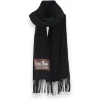 Bellerose per donna. BU262812 F2645 Sciarpa Mutch nero (OSFA), Casual, Lana