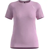 Odlo Women's Essential Seamless T-Shirt Crew Neck S/S Maglia da corsa Donna (XL, fuchsia)