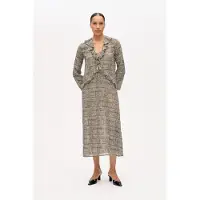 Baum und pferdgarten Annicken Dress Yellow Printed Twill Taglia: 34 | Maxi abiti Outlet | Donna | Giallo