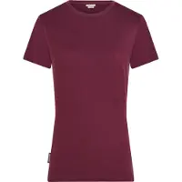 Icebreaker - T-shirt a maniche corte in lana merino - W Merino 150 Tech Lite SS Tee Dk Berry - Taglia M - Viola
