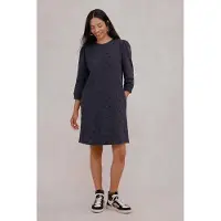 White Stuff Amy Flock Jersey Dress Grey Multi Taglia: 8 | Abiti in T-Shirt Outlet | Donna | Grigio