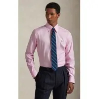 Ralph Lauren per uomo. 712968980001 Camicia oxford Custom Fit rosa (39), Casual, Cotone, Classico, Manica lunga