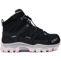 CMP Kid's Rigel Mid Trekking Shoes Waterproof Scarpe da trekking Bambini (35, nero)
