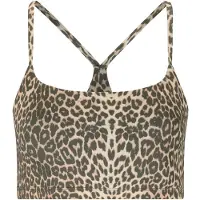 Athlecia Women's Windia V2 Printed Sports Bra Reggiseno sportivo Donna (XL, beige)