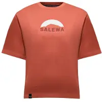 Salewa Women's Eagle Sunrise T-Shirt S/S T-shirt Donna (42, rosso)