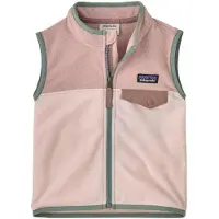 Patagonia Baby's Micro D Snap-T Vest Gilet in pile Bambini (3-6 Months, fuchsia)