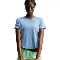 Nike Women's Tempo Dri-Fit Short-Sleeve Running Top Maglia da corsa Donna (M, blu)