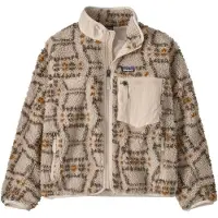 Patagonia Kid's Retro-X Jacket Giacca tempo libero Bambini (XXL, beige/marrone)