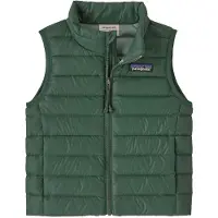 Patagonia Baby's Down Sweater Vest Gilet in piumino Bambini (6-12 Months, verde/olivia)