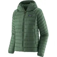 Patagonia Women's Down Sweater Hoody Giacca in piumino Donna (M, verde/olivia)
