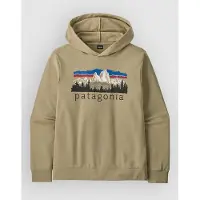 Patagonia Fitz Roy Foothills Daily Hoody Felpa con cappuccio Uomo (L, beige)
