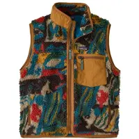 Patagonia Kid's Retro-X Vest Gilet in pile Bambini (S, marrone)
