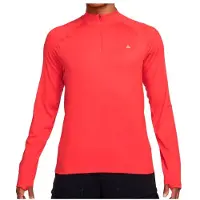 Nike ACG Dri-Fit Wildsee Quarter-Zip L/S Top Maglia funzionale Uomo (S, rosso)