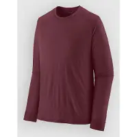 Patagonia L/S Cap Cool Merino Shirt Maglia merino Uomo (M, rosso)