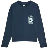 Quiksilver Women's Standard L/S Tee Maglia a manica lunga Donna (XS, blu)
