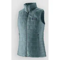 Patagonia Women's Nano Puff Vest Gilet sintetico Donna (XS, turchese)