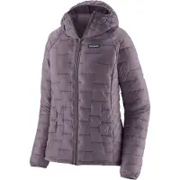Patagonia - Piumino ultraleggero e comprimibile - W's Micro Puff Hoody May Grey per Donne in Nylon - Taglia XS - Grigio