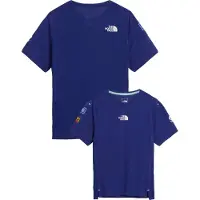 The North Face - T-shirt da trail running - W Summit High Trail SS Graphic Bold Blue per Donne in Poliestere Riciclato - Taglia M