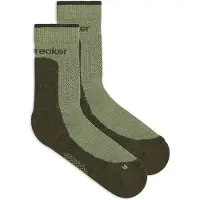 Icebreaker Women's Merino Hike+ Medium Crew Calze da trekking Donna (41-43, olivia)