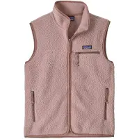 Patagonia Women's Retro Pile Vest Gilet in pile Donna (XL, fuchsia/marrone)