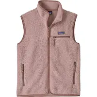 Patagonia Women's Retro Pile Vest Gilet in pile Donna (M, fuchsia/marrone)