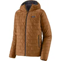 Patagonia Nano Puff Hoody Giacca sintetica Uomo (L, marrone)