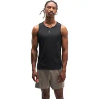 Hoka One One Everyrun Tank Maglia da corsa Uomo (XL, nero/marrone)