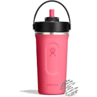 Hydroflask Insulated Shaker Bottle Bottiglia termica (710 ml, fuchsia)